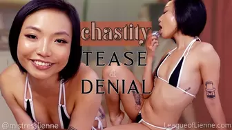 Chastity TEASE AND DENIAL