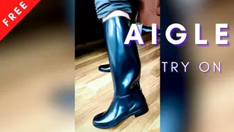 AIGLE Boot Try-On