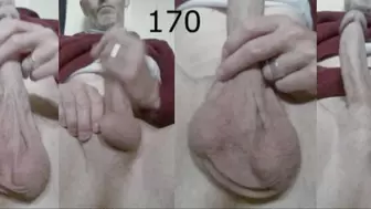 Heteroflexible K solo V170: thin slim fit muscular vascular hung older balls testicles scrotum nuts