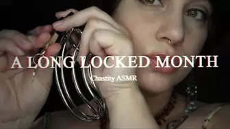A Long Locked Month - Chastity ASMR (HD)