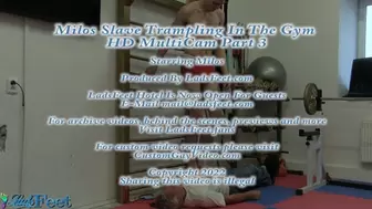 Milos Slave Trampling In The Gym HD Part 3