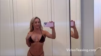 HeatherRae Self-Worships her PERFECT Body in the Mirror