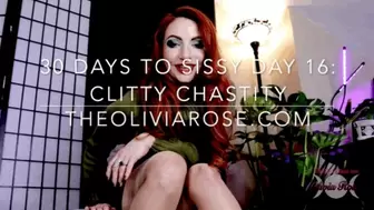30 Days To Sissy Day 16: Clitty Chastity (4K)