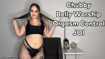Chubby Belly Worship Orgasm Control JOI