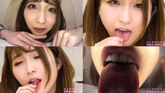 Maria Wakatsuki - Giantess ASMR - Giant cute girl makes dwarf ejaculate repeatedly in her mouth and swallow him whole gia-116-4