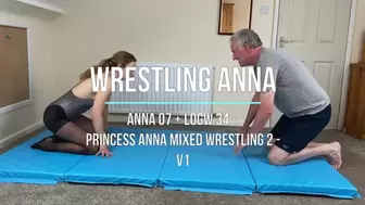 Anna 07 - Princess Anna Mixed Wrestling 2 - V1