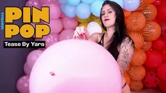 Yara Big Ass: Pin Pop 16" Balloons Party