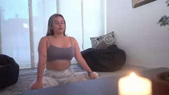 Naked yoga class with Natalie