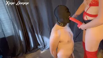 Slave Sucking My Cock Like A Bitch