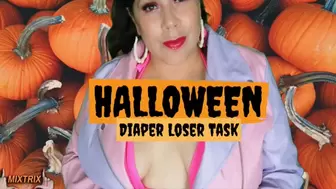 Halloween Diaper Loser Task