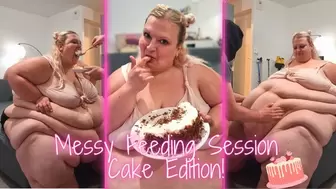 Messy Feeding Session: Cake Edition - MP4