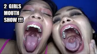 MOUTH FETISH SHOW 221010VIOB PUCCA + VIOLET TWO SPECTACULAR MOUTHS HD MP4