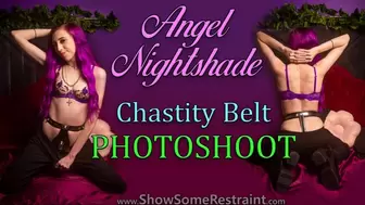 Angel Nightshade Chastity Belt Photoshoot (video and photos)