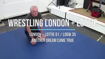 London + Lottie 01 - Mixed Wrestling vs Two Beautiful Ladies