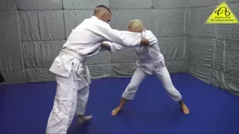 Antscha vs Imi judo gi competitive match