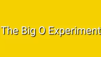 The Big O Experiment Trance