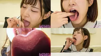 Ena Satsuki - Giantess ASMR - Giant cute girl makes dwarf ejaculate repeatedly in her mouth and swallow him whole gia-118-5