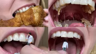 Tiny as my toothpick after chicken chewing full HD mp4