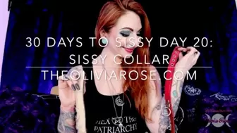 30 Days To Sissy Day 20: Sissy Collar (4K)