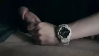 G-Shock Unboxing while Tenn can't wait getting his dick fucked by Amys Hand wearing that beautiful, sexy wrist watch