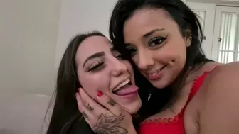 TABOO KISSES - OUR FIRST KISS - VOL # 509 - VICTORIA BIG & LAURA REMY - NEW MF OCT 2022 - CLIP 06 - Exclusive Girls MF Video - Never Publishied -Super Production MF