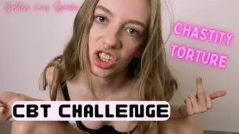 Humiliating Chastity CBT Challenge