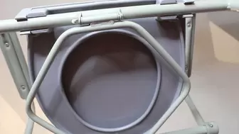 M - SHART 4x under toilet chair fart clips lot