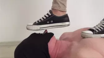 Trampling and shoe licking (MP4 FULL HD)