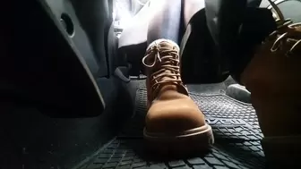 First Time Driving MAZDA Timberlands Under Pedal