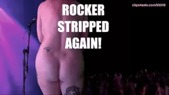 ROCKER STRIPPED AGAIN! KILLA KLARA 2 : BOOED OFF STAGE & NAKED : protest singer with BIG TITS stripped nude stage diving: crying & BEGGING FOR CLOTHES BACK! 1024p HD wmv