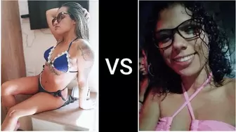 FART FIGHT VOL 9 SKINNY GIRLS FIGHT BY NATTY AND NATTY MELLO CAM BY SCARLET WHITE FULL HD