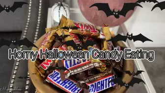 Horny Halloween Candy Eating