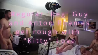 Reggie Guy and Uncut Anton Rhames dominate my kitty! (1080p)