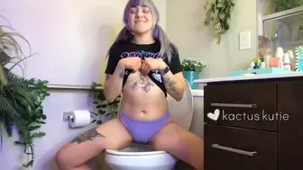 purple panty potty pee