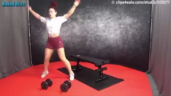 Alexis Lexi Luna - Naked Workout