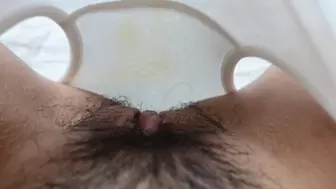 wet myself filmed by first person angle