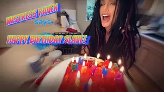 Birthday Cake For slave