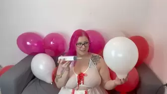 Balloon Addiction Intervention by Nurse Abby