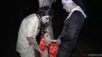 Halloween night trick or treat surprise (FullHD)