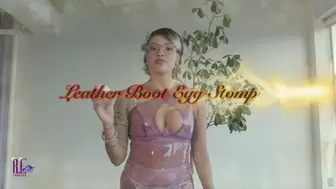 Leather Boot Egg Stomp