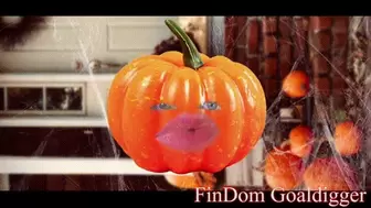 Halloween SUCKING Pampkin Asshole Transformation