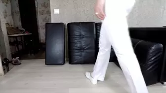 Big Ass and White Sneakers