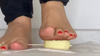 Barefoot crush ice cream Ashley