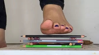 Barefoot crush pencils Ashley