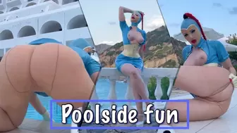 Poolside fun at Pleasure Bay