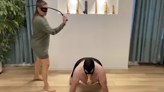 Mistress training slave