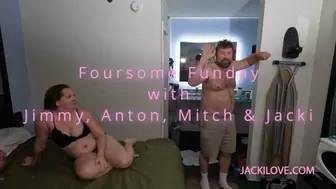 New Guy, Jimmy joins in with Anton and Mitch for some 4some fun (540p)