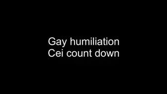 Gay humiliation cei count down