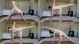 Hot Naked Yoga Part 1 4K