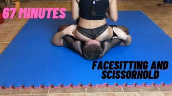 67 Minutes Of Asian Facesitting Femdom Wrestling In Black Stockings | 67 Minutes | Special Price |